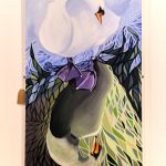 Becky Atherton’s swan painting