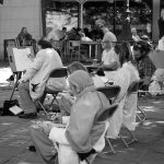 Life Drawing on Flag Market